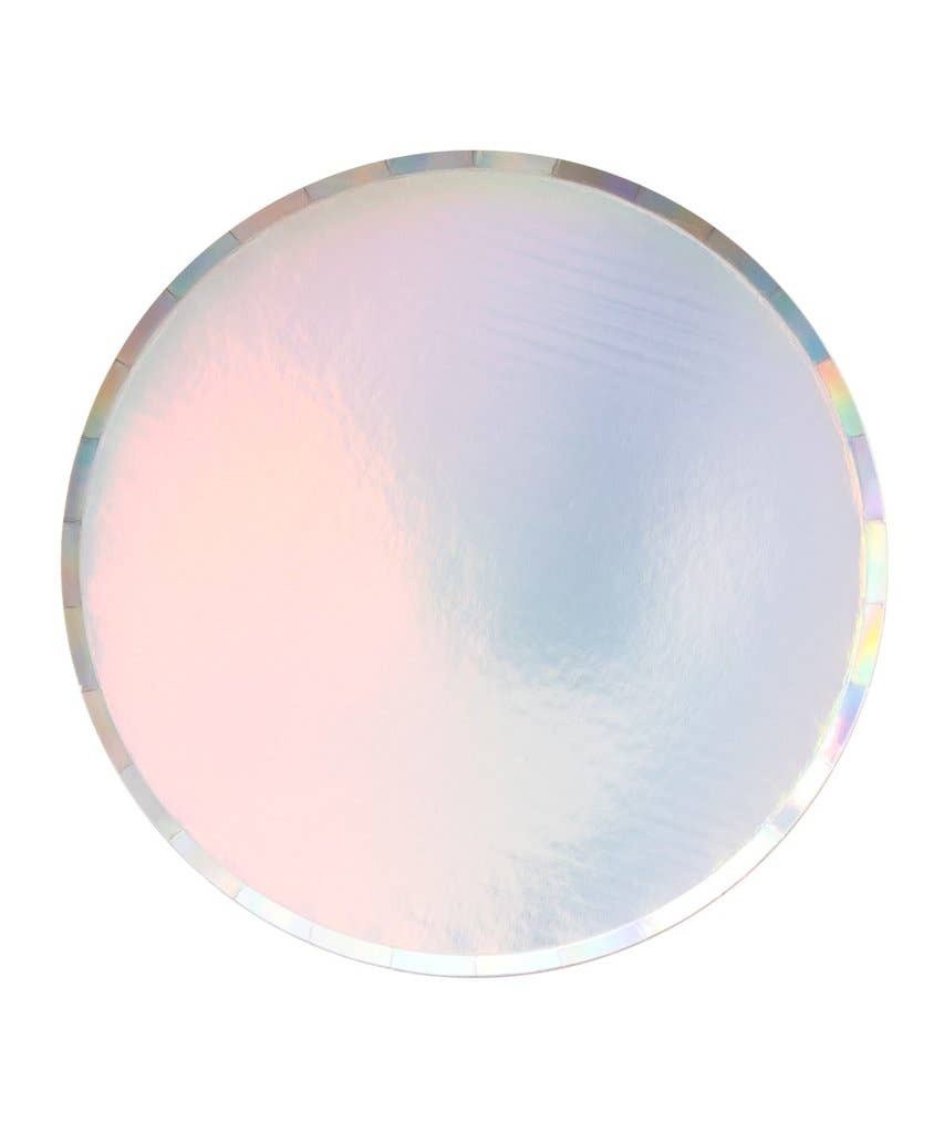 Oh Happy Day Plates (Large) - Iridescent